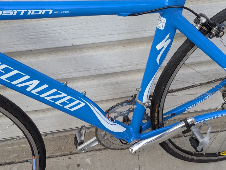 Specialized Transition Elite 56 厘米 铁人三项 公路自行车 洛杉矶 拾货 — 第 4/4 张图片