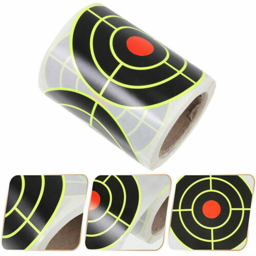Self Adhesive Paper Reactive Splatter Shooting Target Stickers 250 Pcs / 1Roll - Picture 7 of 10