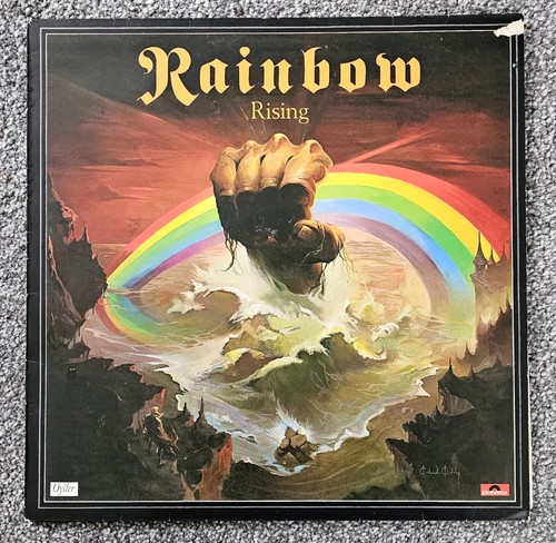 Rainbow Rising Vinyl Record VG/VG 1976