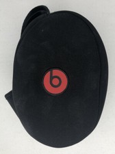 Beats by Dre Solo Headphone Soft Carrying Neoprene Case Black/Red Travel - Used