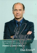 Autograph - Horst G�nter Marx (in all friendship - the young doctors)