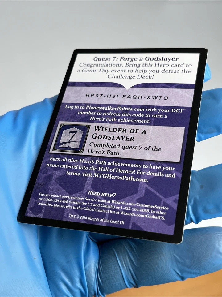 Bow of the Hunter MTG Journey Into Nyx Hero's Path Condition Shown In Many Pics - Image 4 of 4