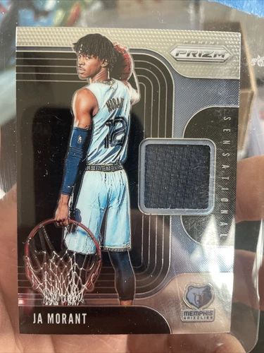 2019-20 Prizm Sensational Swatches JA MORANT Rookie RC Patch Grizzlies