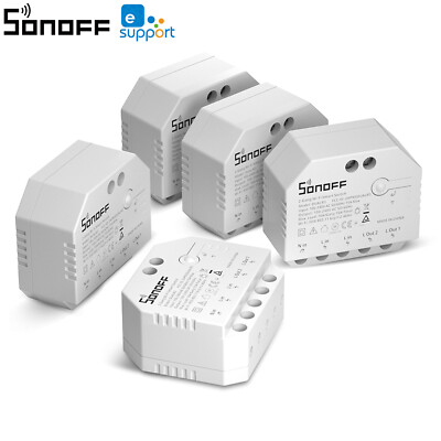 1-5Pcs Sonoff DualR3 WIFI WLAN Smart Schalter Leistungsmessung zwei-Wege Switch