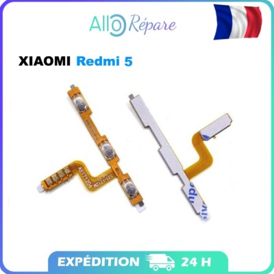 Remplaçants Boutons Power/Volume Pour Xiaomi Poco F1 - Noir, Neuf Sous Blister