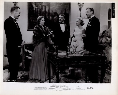 Dan Dailey + Sheree North + Ernest Borgnine (1956)   Original Photo K 468