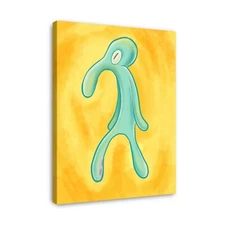 Squidward Poster, Bold And Brash Art, Modern Art, Gallery Art, Squidward Poster