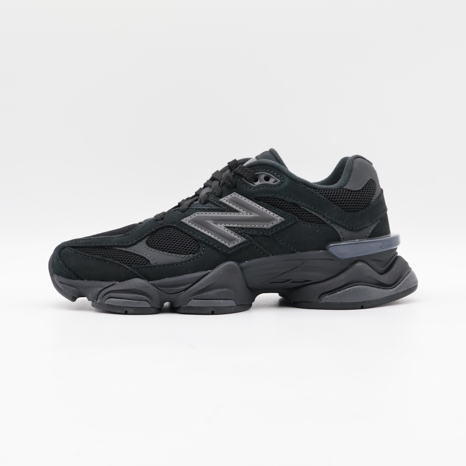 U9060ZGE New Balance 9060 Triple Black Cement (Men's) image 2