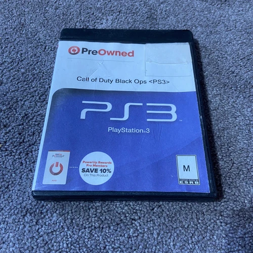 Call Of Duty: Black Ops (Playstation 3, 2012) PS3 No Manual Video Game VGC