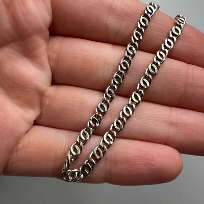 Italian 925 Silver Vintage Bracelet Signature 2.72 gr | eBay