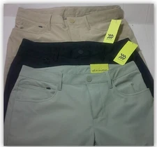 Men's Golf SLIM FIT Pants - All in Motion KHAKI / BLACK / WHITE