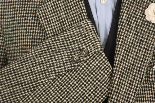 Harris Tweed Jacket Blazer Size 42R Country Weave Hacking Hunting Sports Mens - Picture 7 of 12