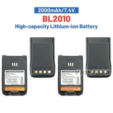 2PC BL2010 2000mAh Li-ion Battery For Hytera PD502 PD602 PD605 Two Way Radios