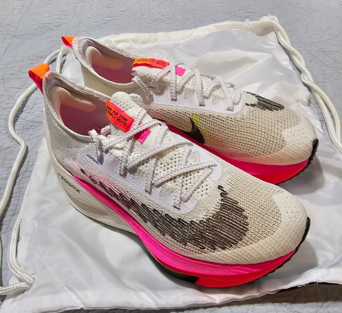 Nike Air Zoom Alphafly Next% Flyknit DJ5455-100 Size 6.5 Men Nike Air Zoom Alphafly Next% Flyknit DJ5455-100 Size 6.5 Men