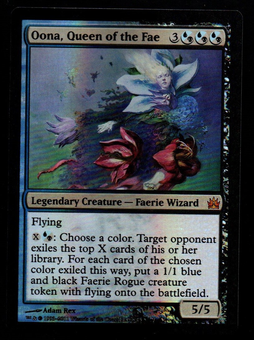 MRM ENGLISH FOIL Oona, Queen of the Fae - reine des f ries NM