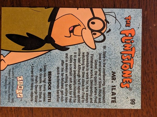 The Flintstones Hanna Barbera Trading Cards 1993 Cardz #s 01-100 NMT-MNT - Picture 166 of 188
