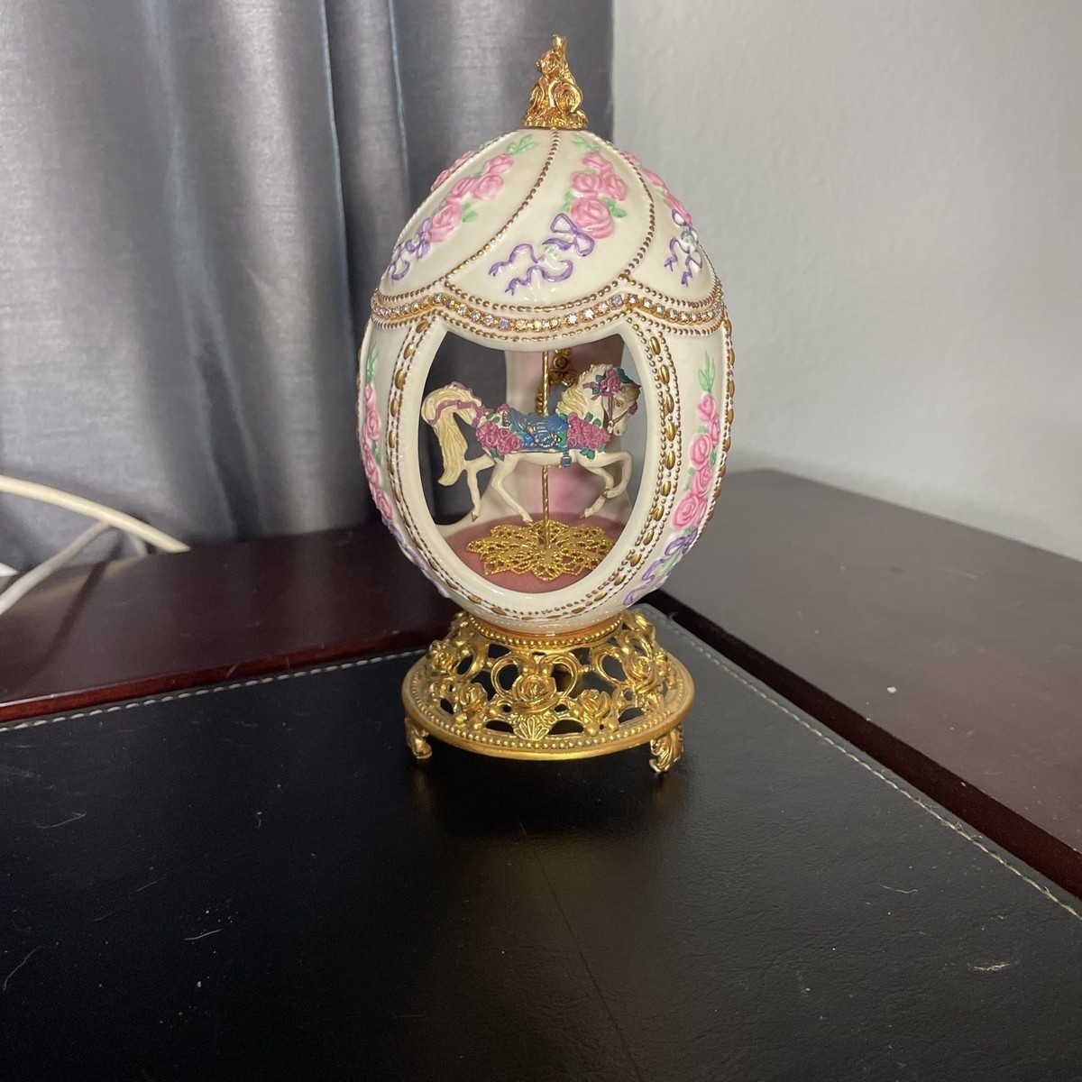 Franklin Mint House of Faberge Musical Carousel Egg | eBay