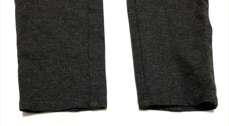 White House Black Market 踝裤 4 码灰色打底裤弹力侧拉链 — 第 3/4 张图片