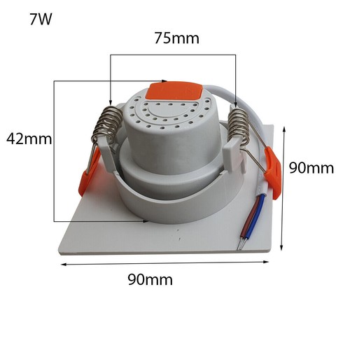 Moderne LED verstellbare Neigungswinkel Downlights runde Deckenstrahler UK - Bild 14 von 18