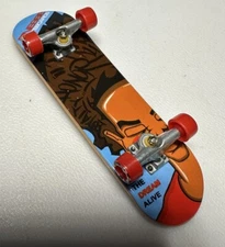 Vintage Tech Deck Fingerboard Finesse Skateboard Dream Alive Skater Toy Board
