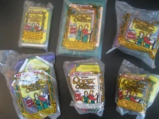 Quest For Camelot  "Complete 5 Toy Set Plus Under-3 Toy"   NIP Wendy's 1998