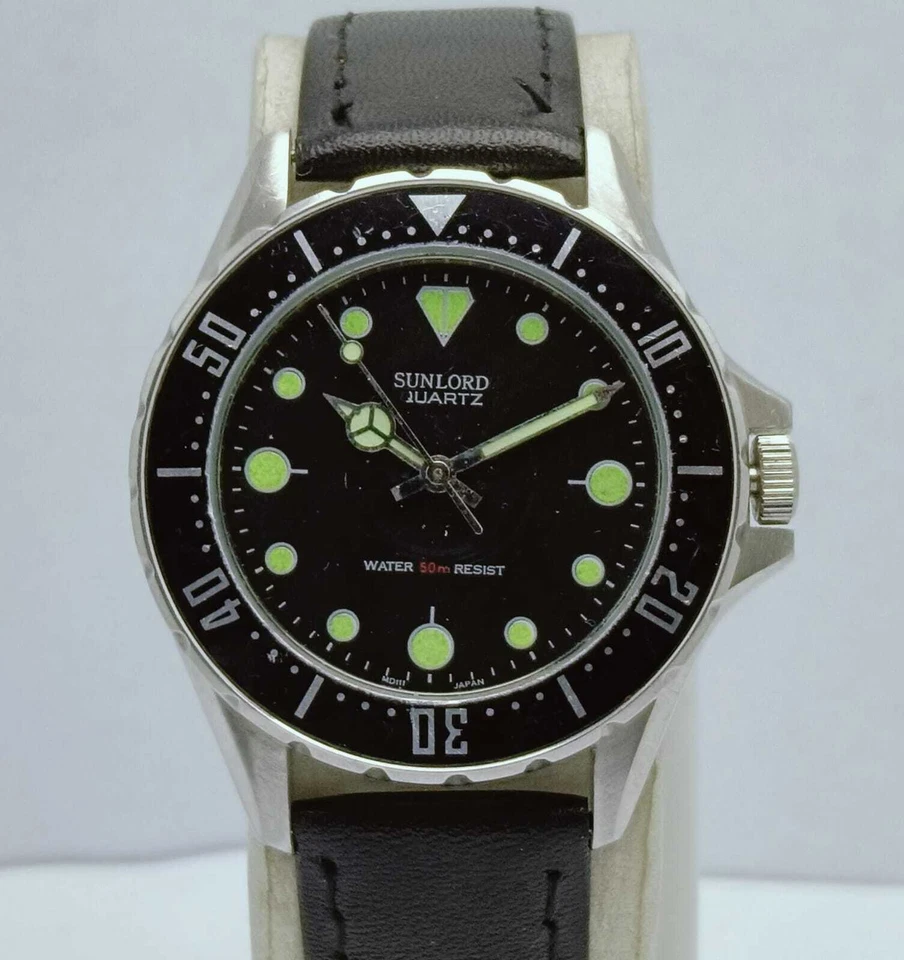 Reloj Hombre Sunlord Quartz Diver FH-61 Vintage RUB147KS10 Foto 2 de 4