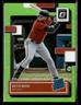 Seth Beer 2022 Donruss Optic #58 Lime Green Prizm Arizona Diamondbacks
