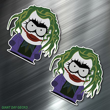 2 Two Joker Southpark Vinyl Decal Sticker For Car Laptop Skateboard New