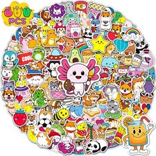 600Pcs Stickers for Kids Water Bottle Vinyl Waterproof Scrapbook Cute Bulk