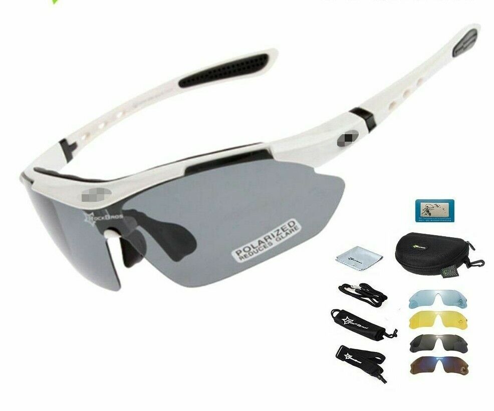 Men's Cycling Sunglasses Outdoor Sport MTB Goggles 5 Lens  Eyewe