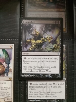 MTG Dismember New Phyrexia 57/175 Regular Uncommon | eBay