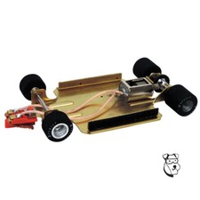 Mid America 307 - 1/24 GRC Brass 4.5" Ready to Run Slot Car - No Body