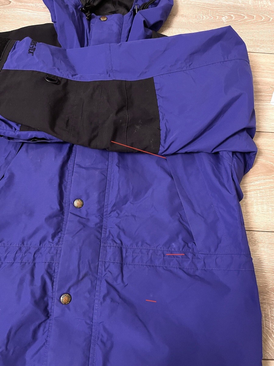Vintage 90s The North Face Gore Tex Mountain Parka Jacket Size S