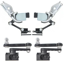 4X Air Suspension Height Level Sensor Front Rear For 08-10 Porsche Cayenne 4.8L