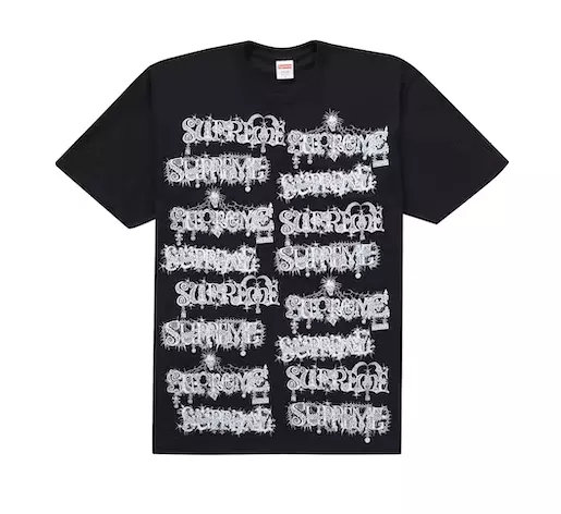 Tee shirt Supreme Wombat noir XXL flambant neuf 100 % authentique FW22