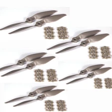 Gemfan 10pcs APC Style 8040 8 x 4 Nylon Propeller Prop for RC Airplanes