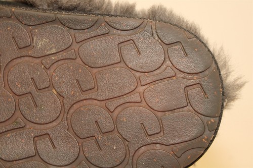 UGG Scuffette II Slippers Womens Size 12 43 Suede Shearling Flat Shoes 1106872 - Picture 20 of 24