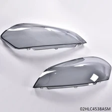 Fit For 2006-16 Chevy Impala Limited Pair L+R Smoked Headlight Replacement Lens