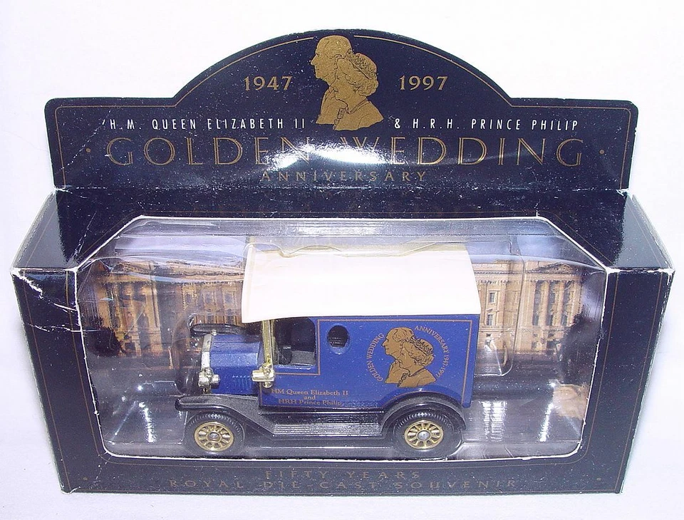 4x Lledo 1:55 MORRIS + FORD "QUEEN ELIZABETH" Anniversary Models Limited Ed MIB! - Image 4 of 4