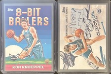 2025-26 Topps Kon Knueppel Rookie Lot - 8 Bit Ballers and Clutch City Prospects