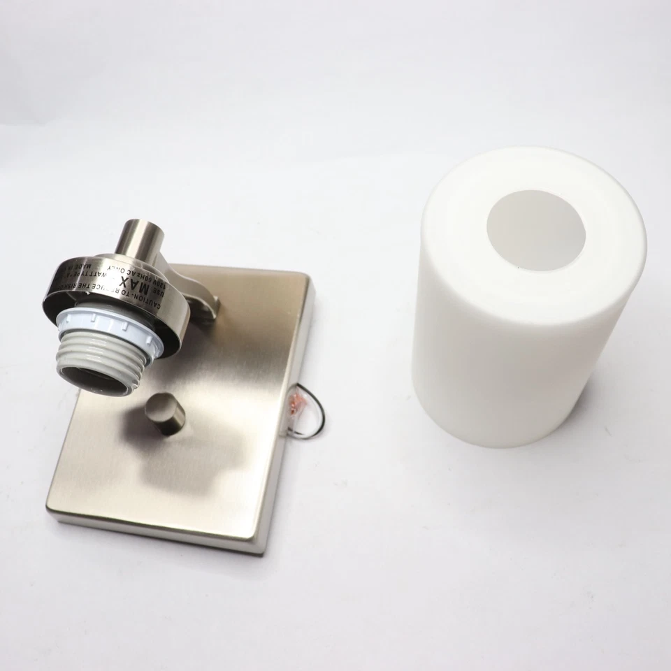 Trans Globe Transitional One Light Wall Sconce Pewter, Nickel, Silver TG70521 BN - Image 3 of 4