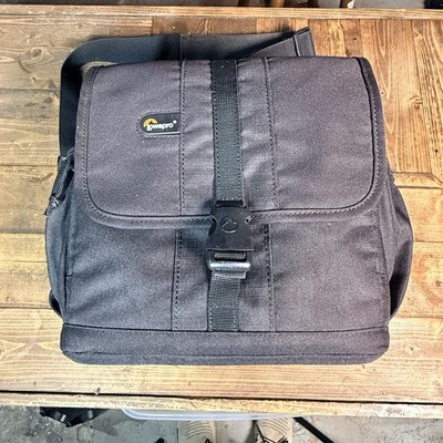Lowepro Black Camera Bag Adventura 170 Orange Interior Padded Dividers