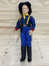 VTG 1982 John Wayne Effanbee Doll American Guardian Of The West Legend W Gun