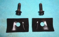 1970-72 Dodge Challenger Rear Bumper Guard To Bumper Reinforcement Plates 1-pair 1970-72 Dodge Challenger Rear Bumper Guard To Bumper Reinforcement Plates 1-pair