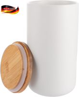 Keramik Vorratsdose 1000Ml Mit Deckel Luftdicht FüR Kaffee Tee Zucker KüCheweiß