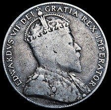 1908 Canada 50 Cents VG10 Marks