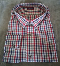 NWT MEN's UNTUCKit Long Sleeve Shirt - 3XL Regular Fit - "RETSINA"