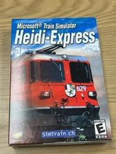 Microsoft Train Simulator Add on Heidi Express - Brand New In Original Box
