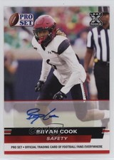 2022 Leaf Pro Set Draft Auto Red Bryan Cook #PSA-BC1 Auto 1cw9