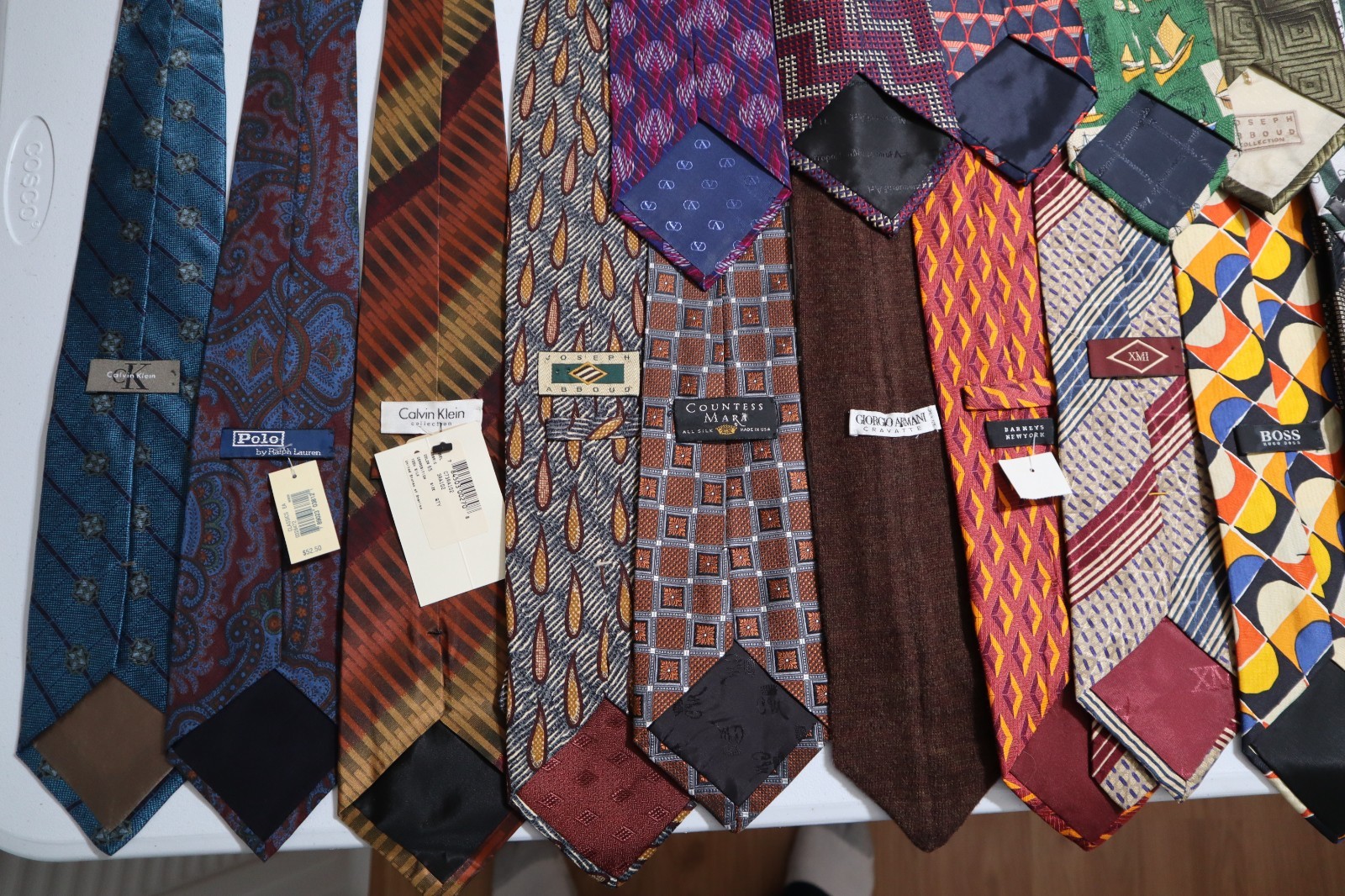 Leonard Paolo Gucci Polo Armani Versace Zegna Mens Tie Neckties Lot 170 Ties thumbnail 6